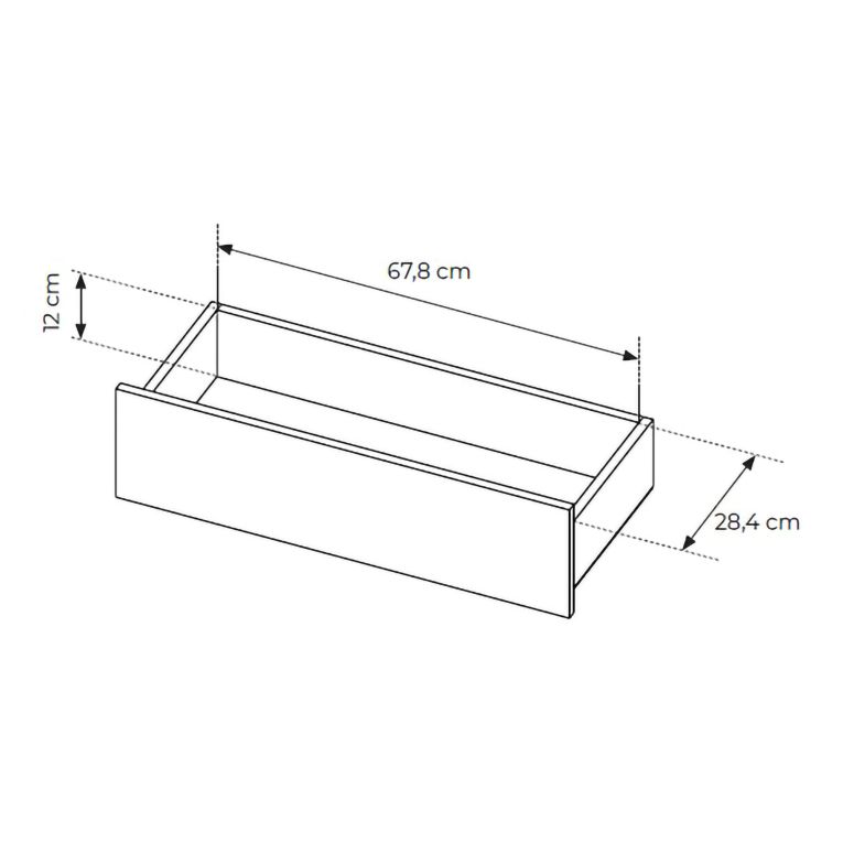 Mobile Porta tv Marrone Chiaro Marrone Rovere un Cassetto 2 Ripiani 176x40x43h cm, 2 Ante - Kakaha