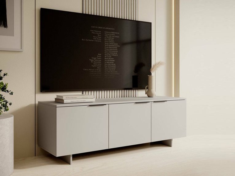 Mobile porta TV Matenano, 150x42 h55 cm, Beige