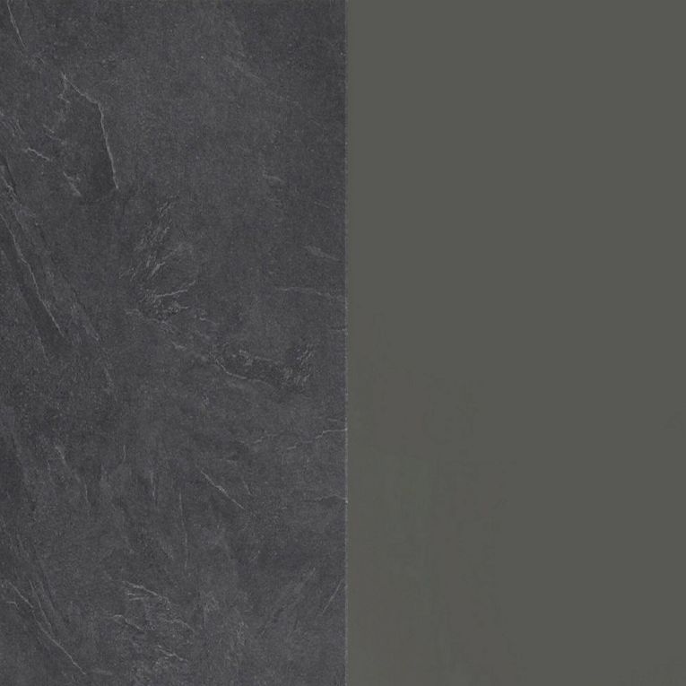 Mobile portafrigo 2 ante 60x165h cm antracite e ardesia - Mesarthim