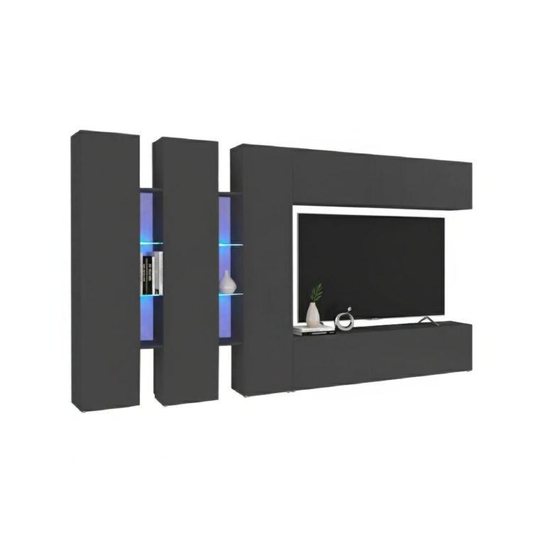 Mobile salotto smart 340cm antracite - Carretto