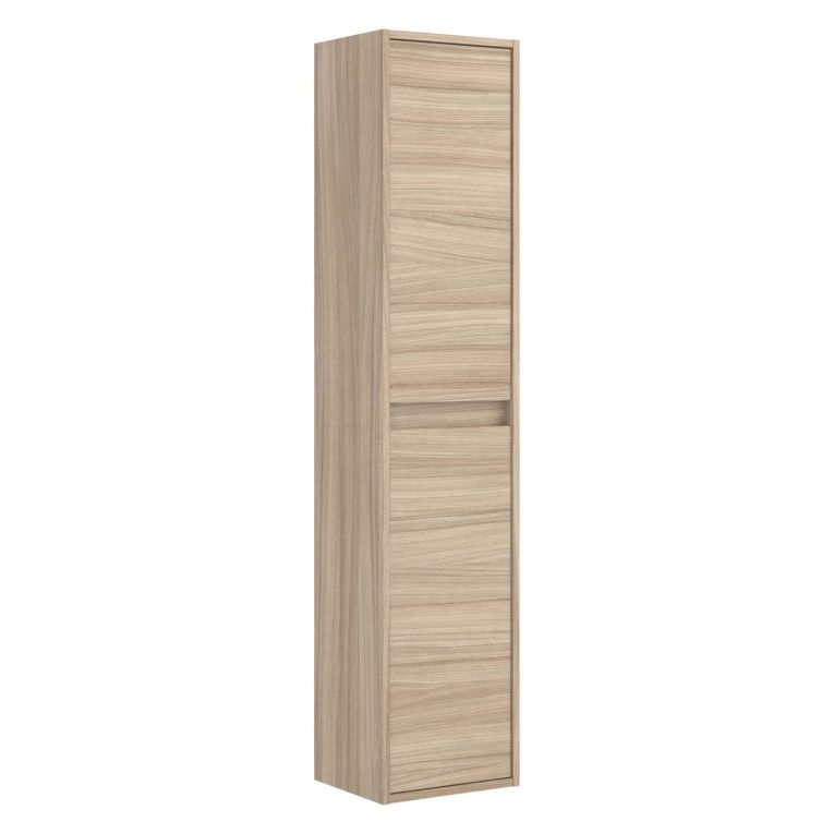 Mobile Sottolavabo Marrone Colore Ante Marrone 30x25.5x140h cm, - Aladin