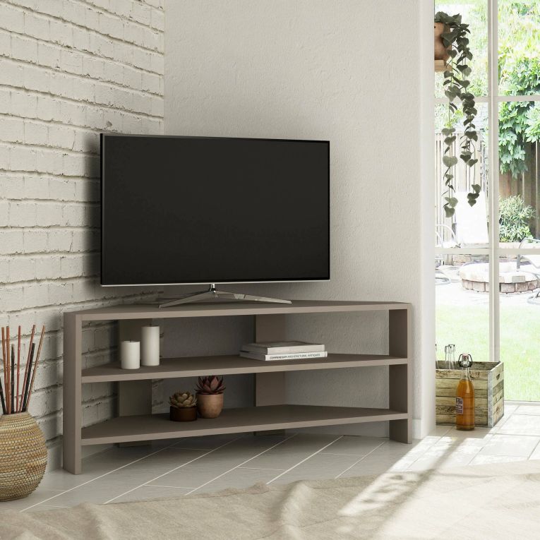 Mobile TV beige 114x36x45h cm in legno - Naypyidaw