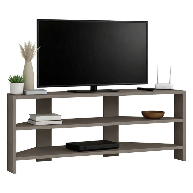 Mobile TV beige 114x36x45h cm in legno - Naypyidaw