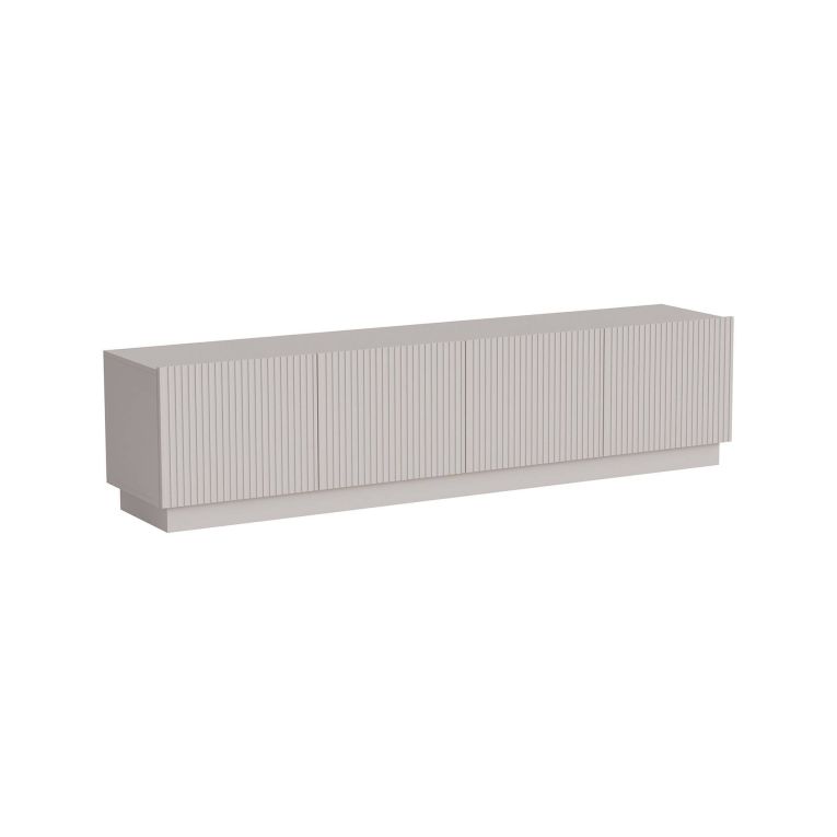 Mobile TV beige 200x40x48h cm 4 ante - Macherio
