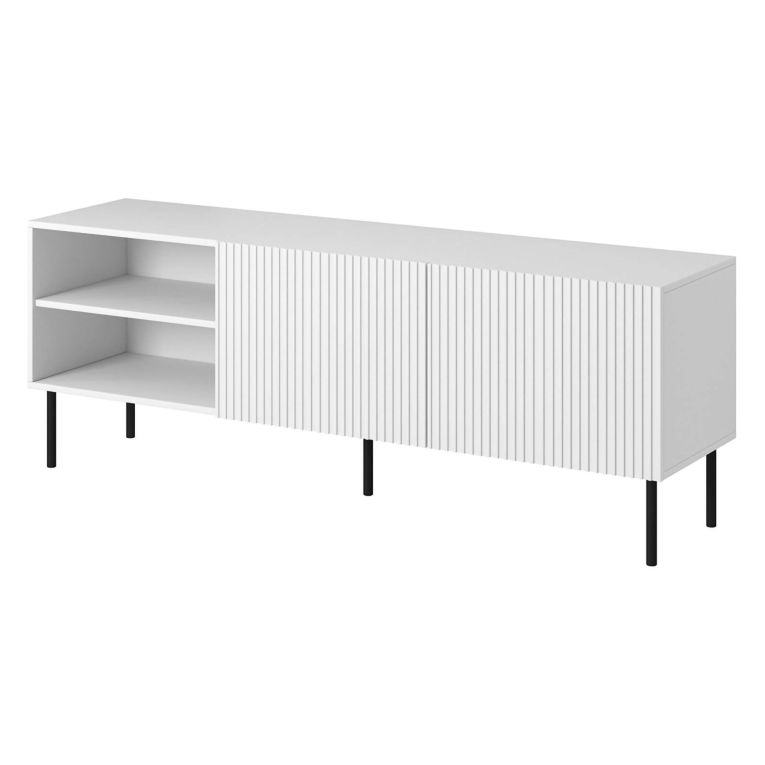 Mobile TV bianco 150x42x52h cm 3 ante - Molini