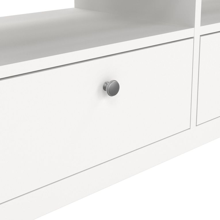 Mobile TV bianco 151x38x54h cm in legno - Astana
