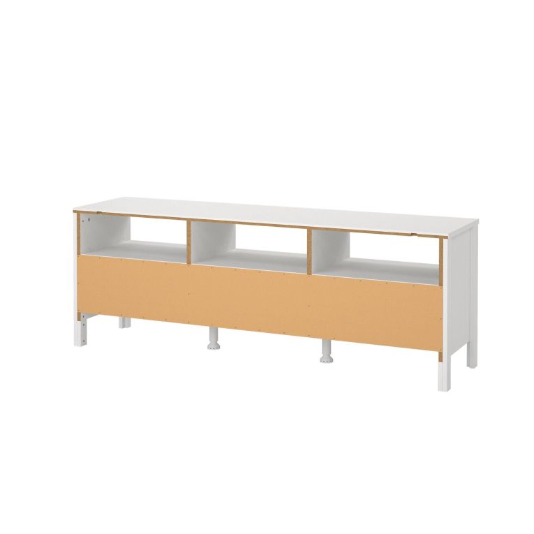 Mobile TV bianco 151x38x54h cm in legno - Astana