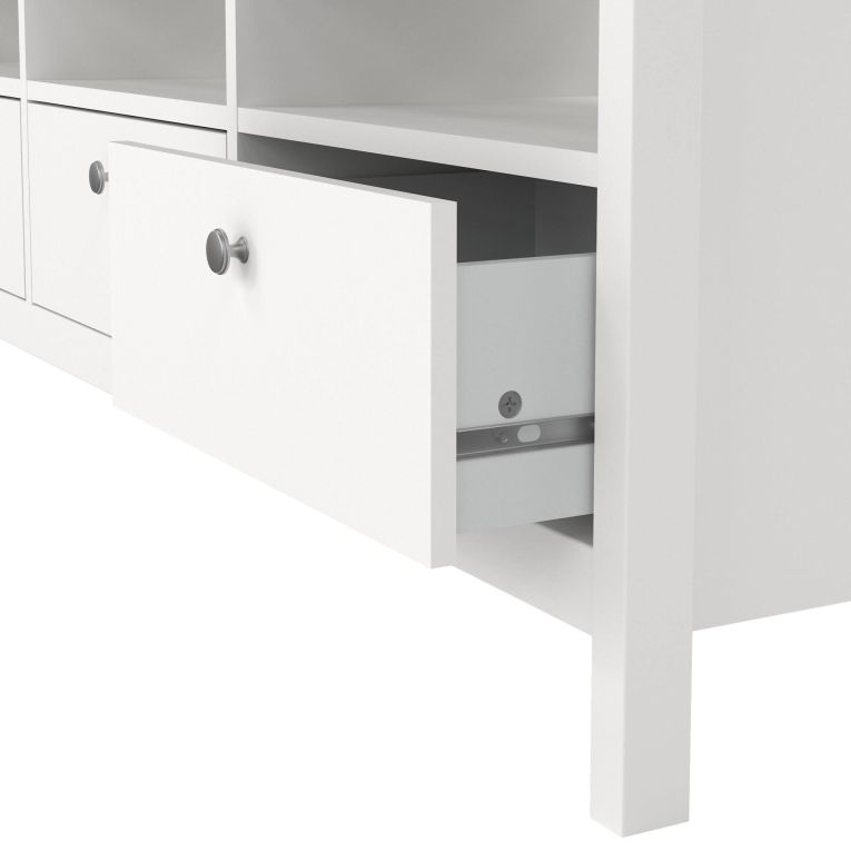 Mobile TV bianco 151x38x54h cm in legno - Astana