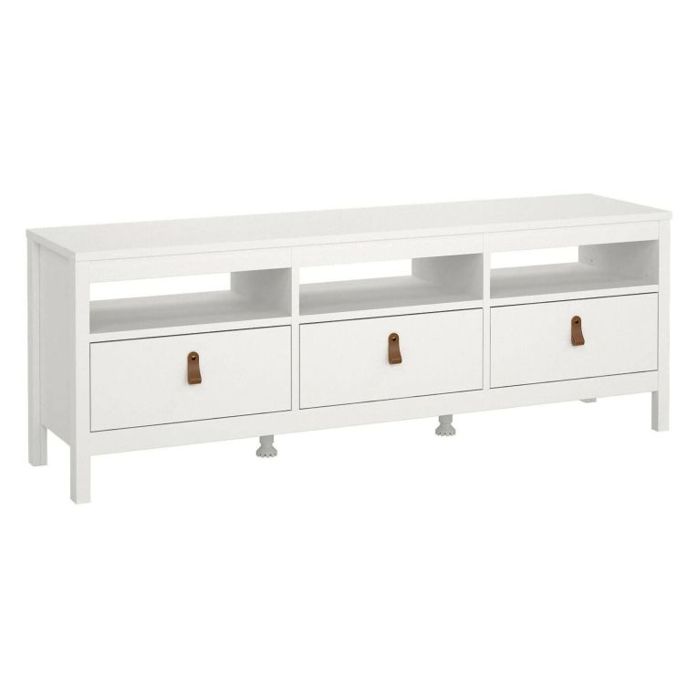 Mobile TV bianco 151x38x54h cm in legno - Astana