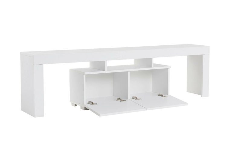 Mobile TV bianco 180x31x50h cm 2 ante - Andarna