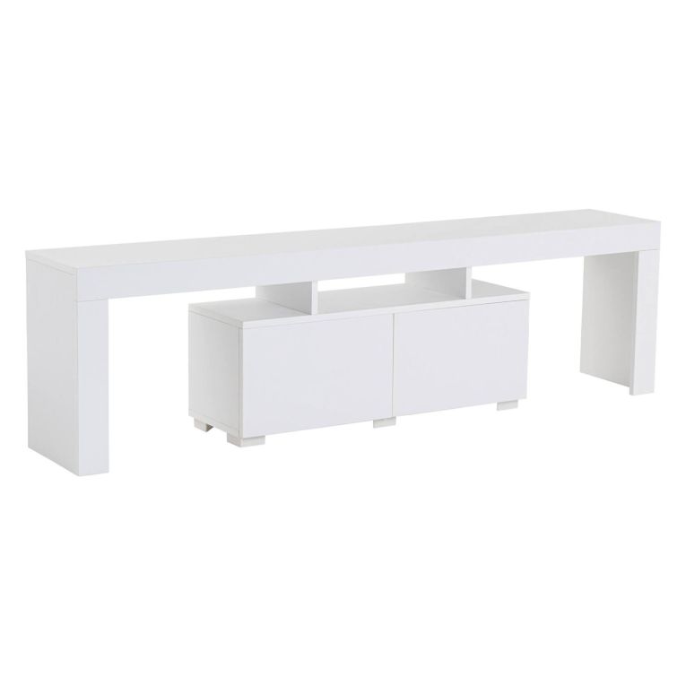 Mobile TV bianco 180x31x50h cm 2 ante - Andarna