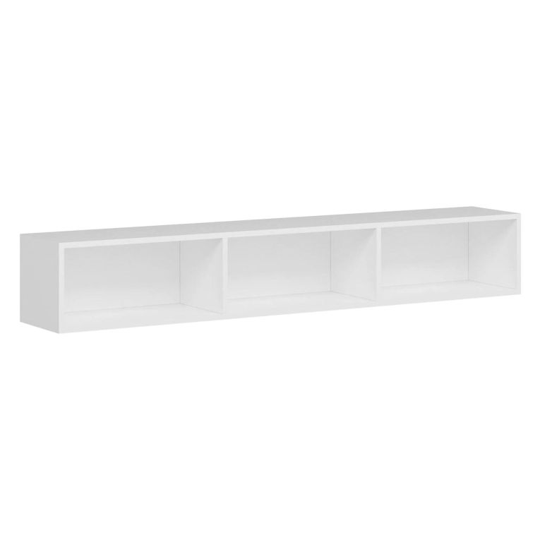 Mobile TV bianco 180x32x30h cm 3 ante - Barzago