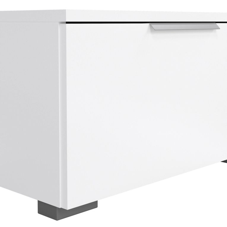Mobile TV bianco lucido 172x39x33h cm in legno - Ammiro