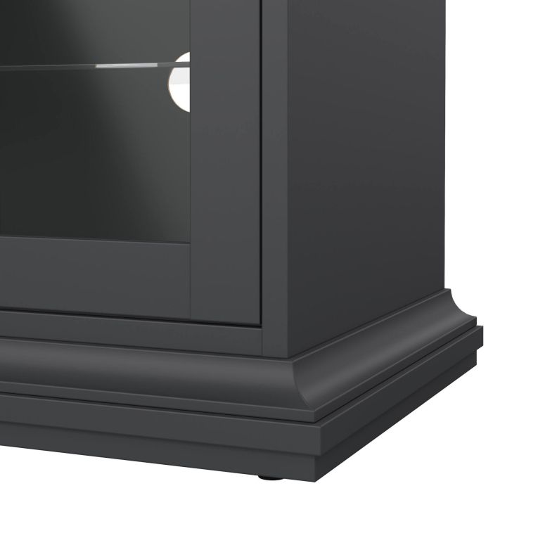 Mobile TV grigio 149x41x50h cm 2 ante - Damrey