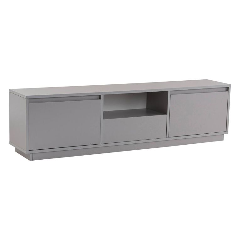 Mobile TV grigio 160x29x42h cm 3 ante - Morrigan