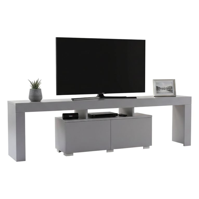 Mobile TV grigio 180x31x50h cm 2 ante - Andarna