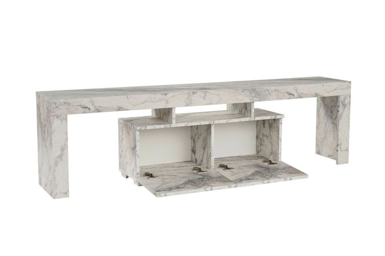 Mobile TV marmo 180x31x50h cm 2 ante - Andarna