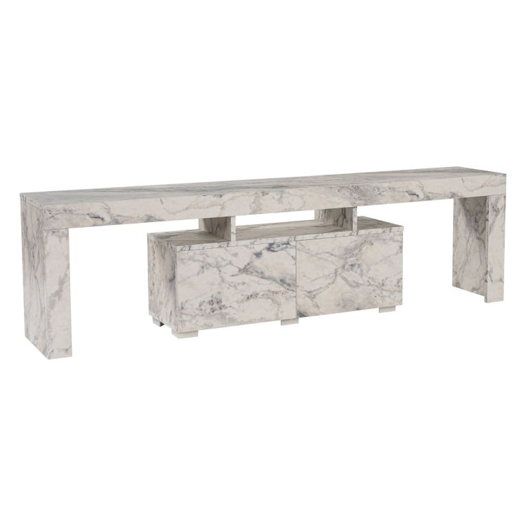 Mobile TV marmo 180x31x50h cm 2 ante - Andarna