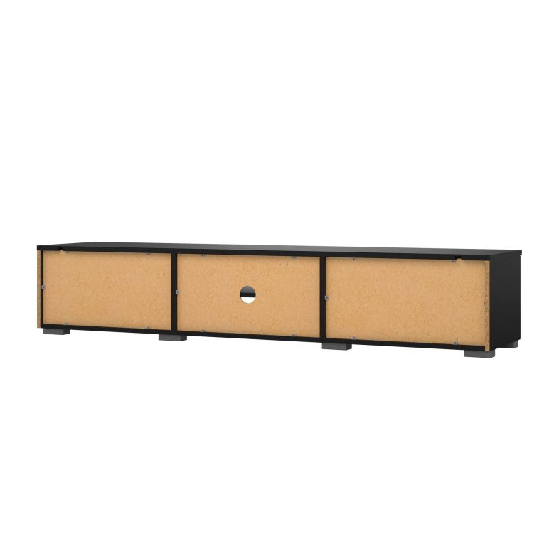 Mobile TV nero 172x39x33h cm in legno - Ammiro