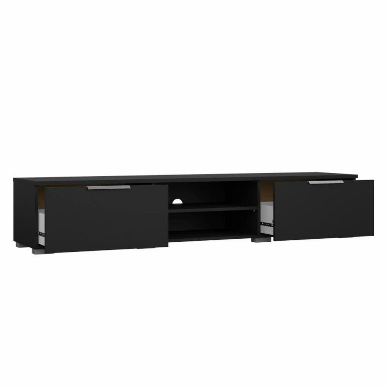 Mobile TV nero 172x39x33h cm in legno - Ammiro