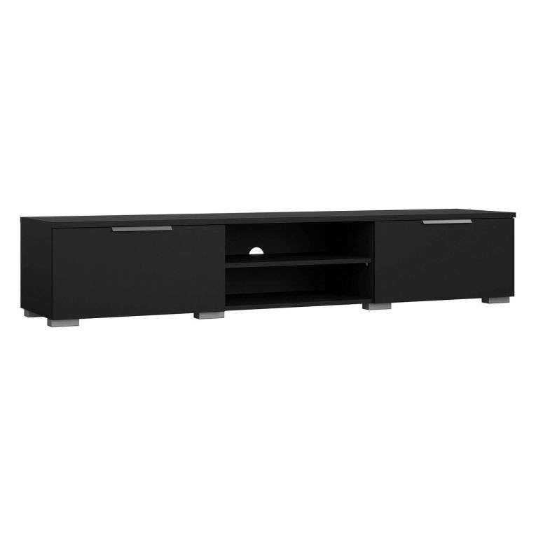 Mobile TV nero 172x39x33h cm in legno - Ammiro