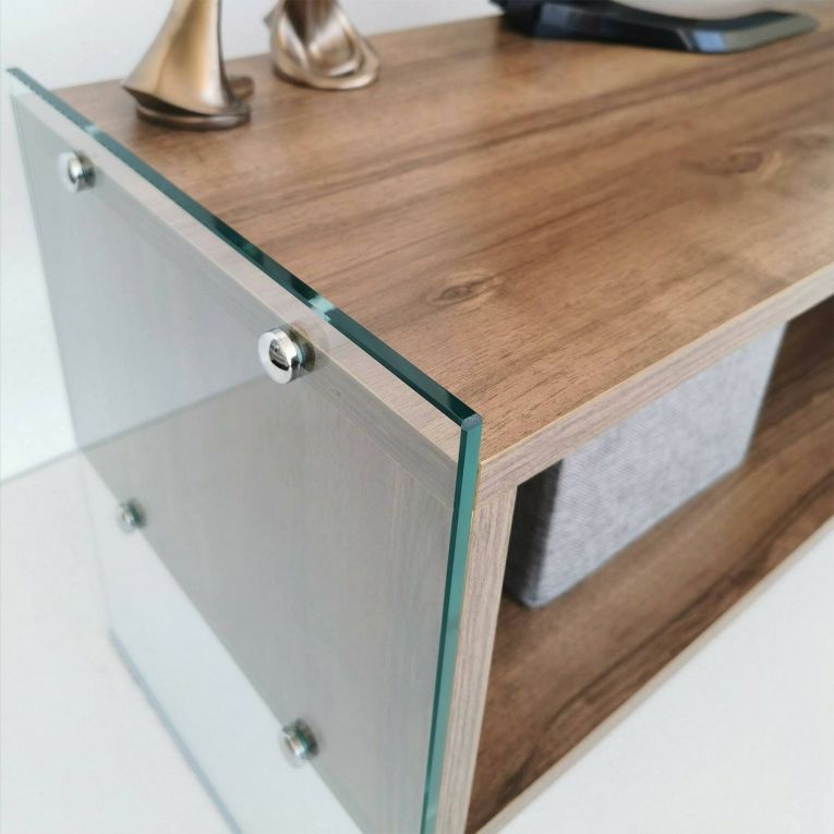 Mobile TV noce 120x35x45h cm in legno - Winifred
