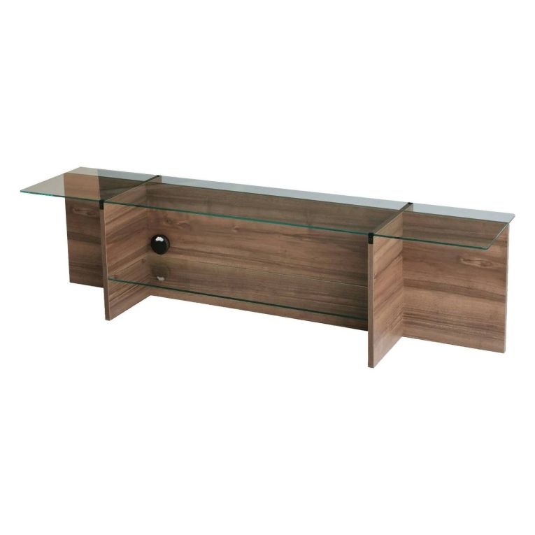 Mobile TV noce 158x35x40h cm - Bellano