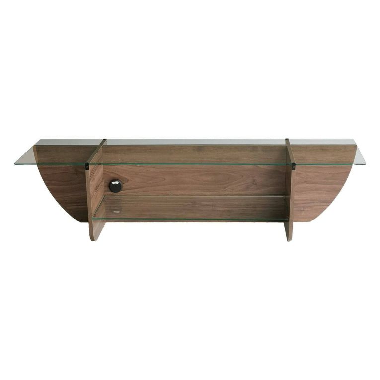 Mobile TV noce 158x35x40h cm in legno - Kasuga