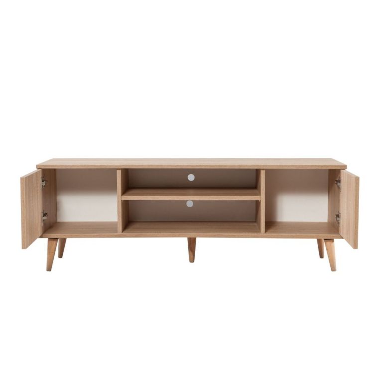 Mobile TV quercia 140x40x50h cm 2 ante - Argegno