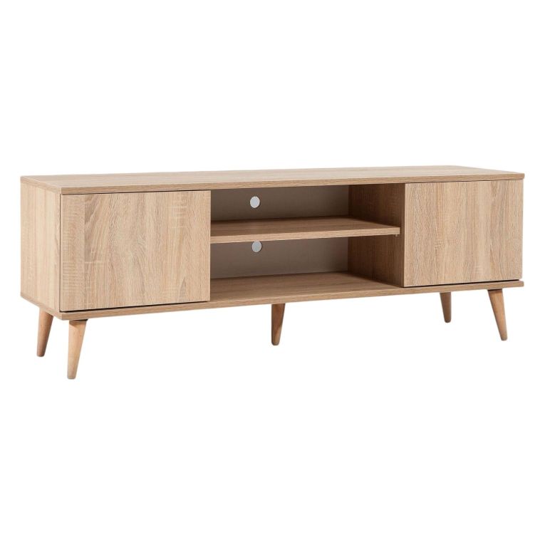 Mobile TV quercia 140x40x50h cm 2 ante - Argegno