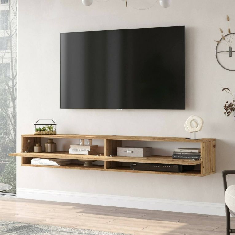 Mobile TV quercia 180x31x29h cm 2 ante - Compasso