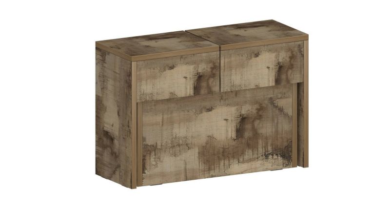 Panca allungabile acero 290x25x45h cm - Yutu