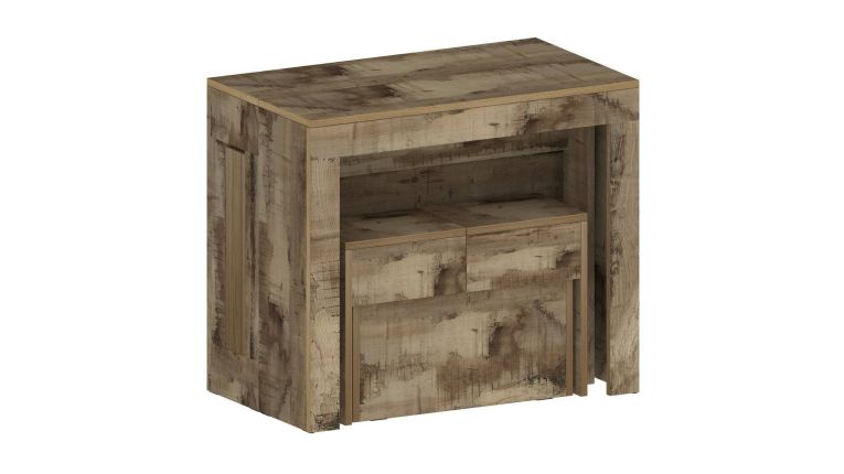 Panca allungabile acero 290x25x45h cm - Yutu