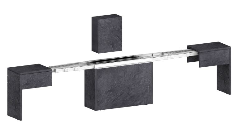 Panca allungabile ardesia 290x25x45h cm - Quedan