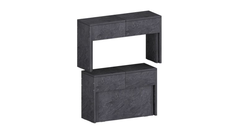 Panca allungabile ardesia 290x25x45h cm - Quedan