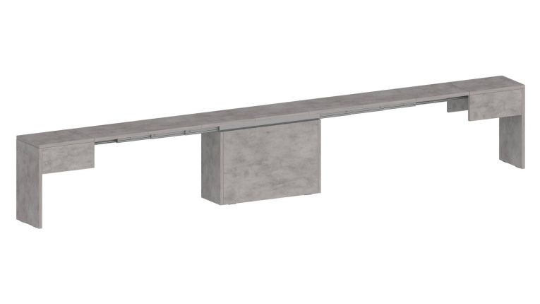 Panca allungabile grigia 290x25x45h cm - Quedan