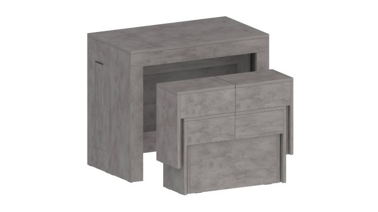 Panca allungabile grigia 290x25x45h cm - Quedan