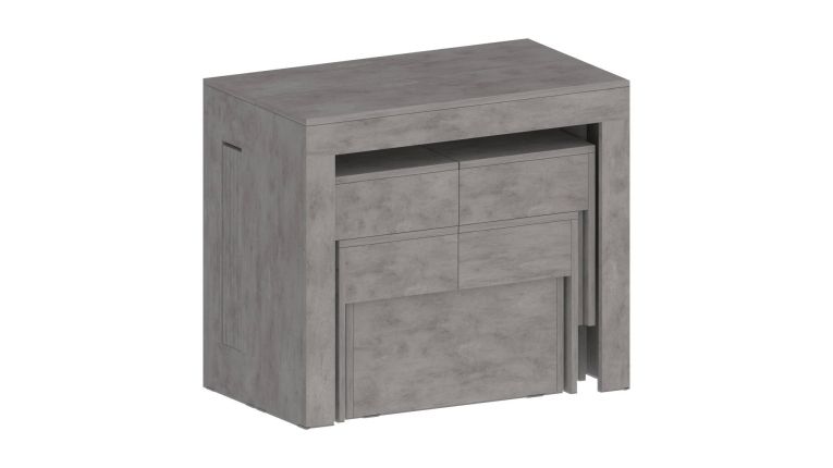 Panca allungabile grigia 290x25x45h cm - Quedan