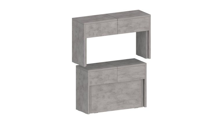 Panca allungabile grigia 290x25x45h cm - Quedan