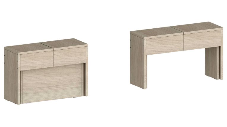 Panca estensibile olmo 290x25x45h cm - Quedan