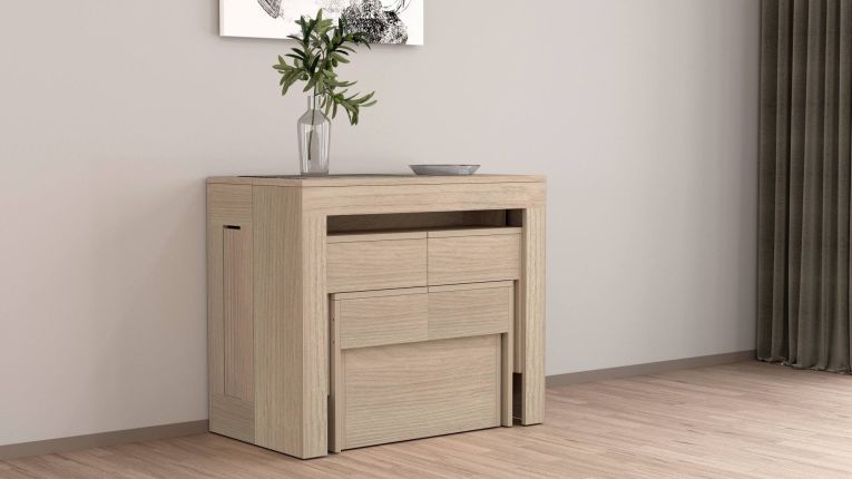 Panca estensibile olmo 290x25x45h cm - Quedan