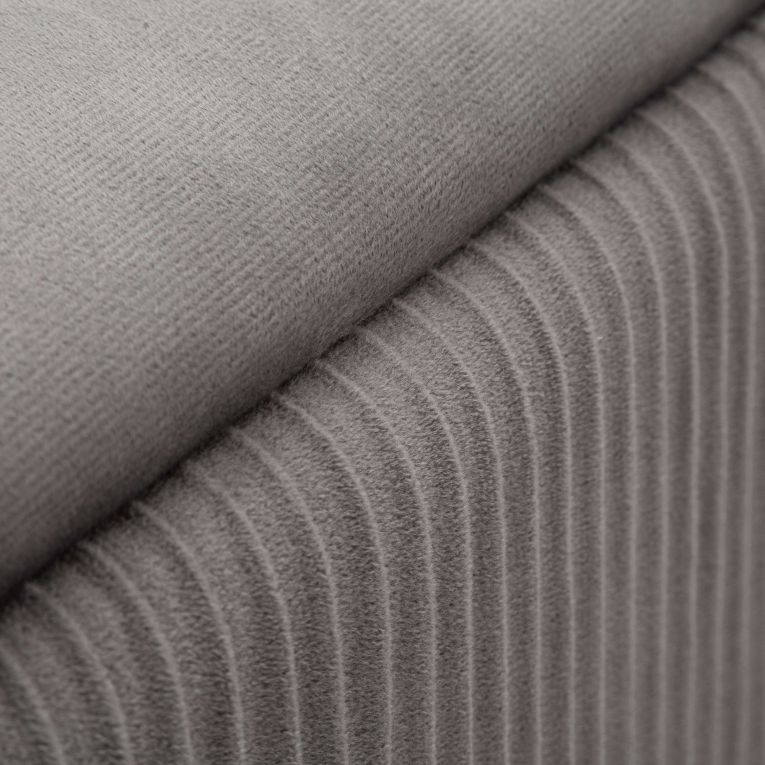 Panca Grigio Scuro oro con due Sgabelli, Panca Contenitore Materiale Struttura in Metallo 80x37x42h cm, Colore Seduta Grigio - Soroti