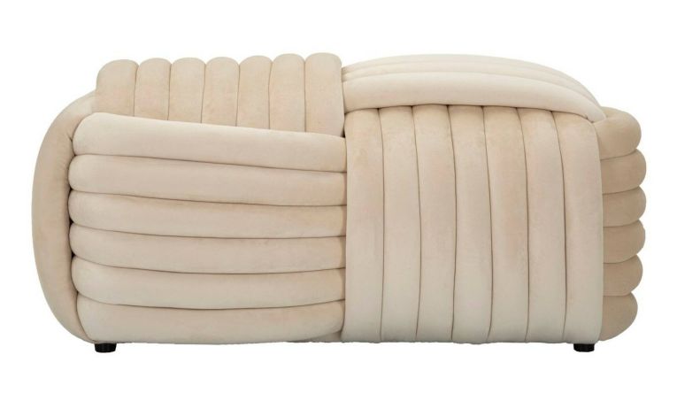 Panca Marokopa, Panchina multiuso, Seduta per ospiti, Cassapanca multifunzione, 90x45 h45 cm, Crema