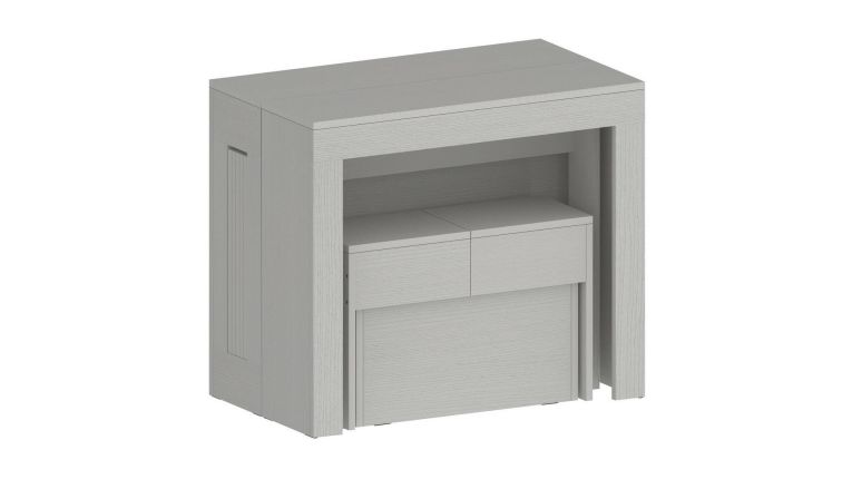Panca moderna estensibile bianca 290x25x45h cm - Yutu