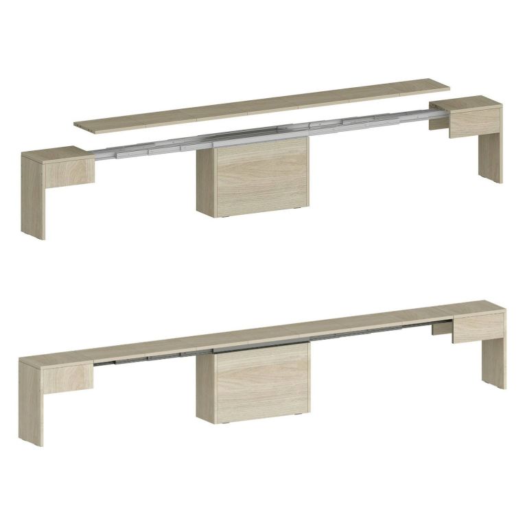 Panca olmo estensibile 290x25x45h cm - Yutu