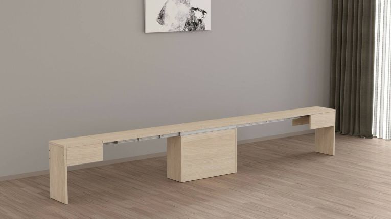 Panca olmo estensibile 290x25x45h cm - Yutu