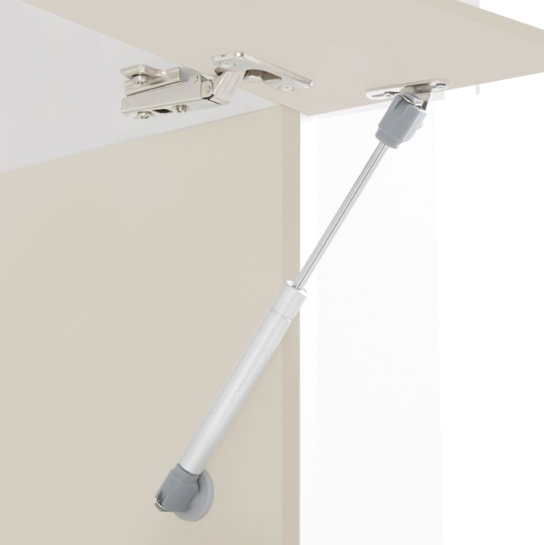 Parete Attrezzata Marrone Acero Beige Cashmere 8 Ripiani 5 Ante 245x40x191.2h cm, Apertura Battente - Galatina