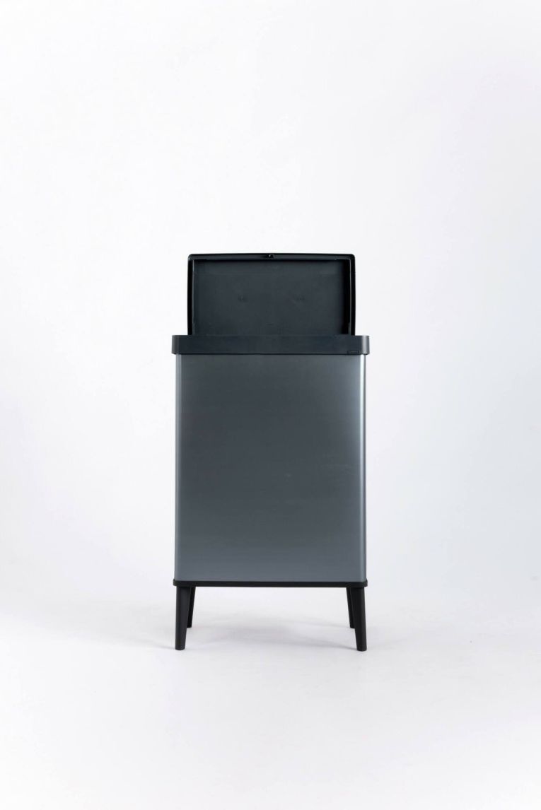 Pattumiera scandi 54 L 44x27x69h cm blu - Tofino