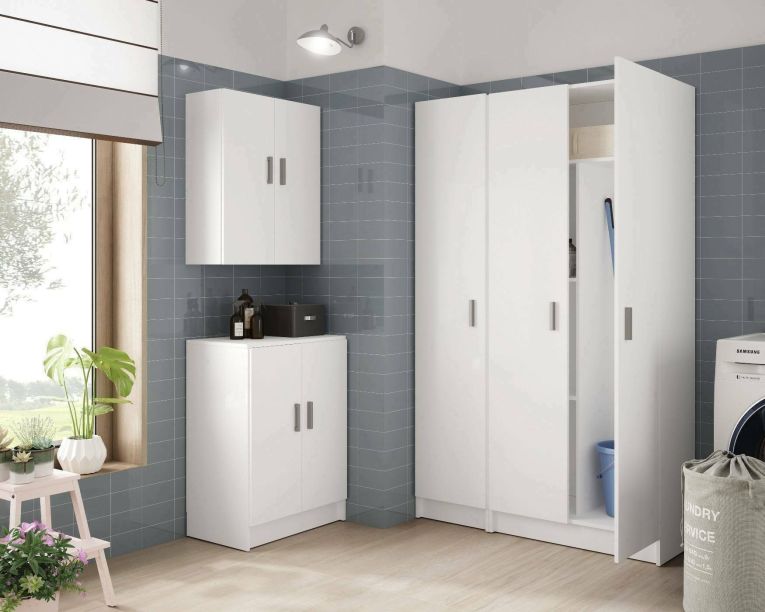Pensile bagno 2 ante 60x60h cm bianco - Mors