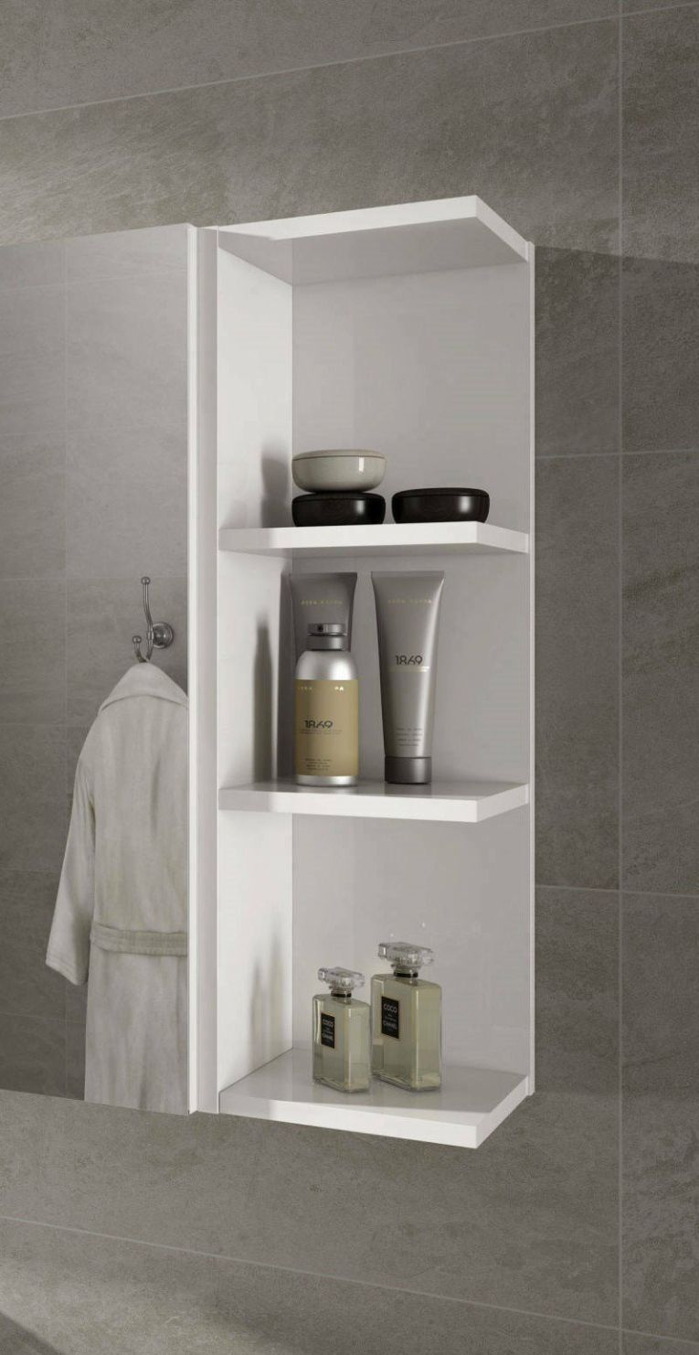 Pensile moderno 20x65h cm bianco - Alinka